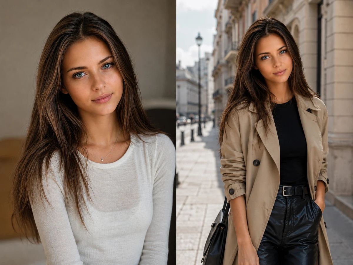 Fashion street — пример до и после